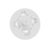 Wagner Replacement Nozzle 0417349, White Nylon Spray Valve for Paint