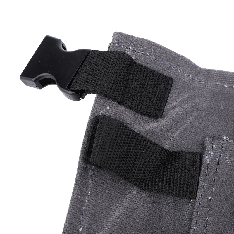 Tool Belt Pouch Grey Multifunctional Large Capacity Long Lasting Adjustable