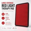Almohadilla Grande Terapia Luz Roja Cuerpo 275 Led Infrarroja 660