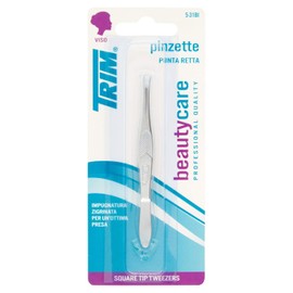 TRIM Professional Quality Square Tip Tweezers Sold in packs of 6