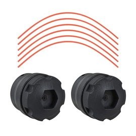 131763310 Universal Fit 3 Lines Grass Trimmer Head for Gasoline Mower Brush Cutter 2 Pcs