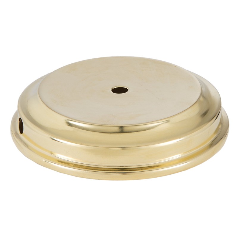 B&P Lamp® 7 Inch Unfinished Brass Finish Modern Style Spun