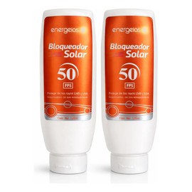 Bloqueador Solar Pack De 2 Piezas Rostro Cuerpo 120ml Fps50