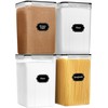 PRAKI Extra Large Tall Airtight Food Storage Containers 6.5L /
