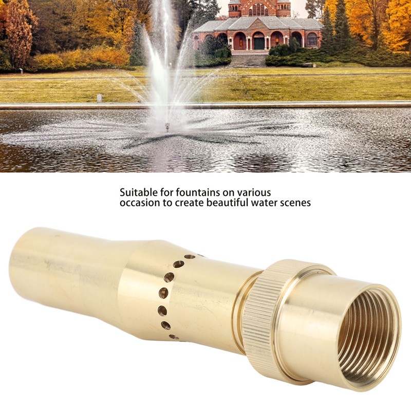 Fountain Nozzle Brass Fountain Sprinkler Head Column Waterscape Sprinkler Head