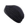 NYFASHION101 Women's One Size Classic Turban Headband MK5016-Black