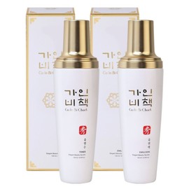 Gainbi Cheok 2-piece set (softening water + softening liquid) / Exosome Skin Lotion Premium Whitening Wrinkle Improvement Functional / 가인비책 수 2종 단품 세트(유연수+유연액) 엑소좀 스킨로션 프리미엄 미백 주름개선 기능성