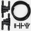 2 PCS 2-Way Windscreen Washer Check valves, Fluid Hose for