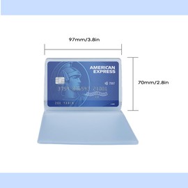 Credit Card Holder,Wallet Inserts for Credit Cards,Plastic Credit Card Holder,Plastic Card Holder,Clear Card Holder,Wallet Photo Insert,Social Security Card Protector,Medicare Card Protector Sleeve