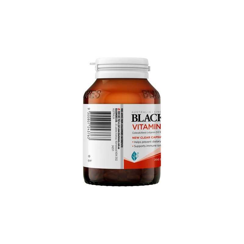 Blackmores Vitamin D3 1000IU 200 Capsules