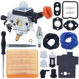 REMEDART 4180 120 0615 Carburetor Fits for Stihl FS89 FS89R FS91 FS91R FS111RX Brushcutter Trimmer FC91 FC96 FC111 HT102 HT103 KM91R KM111R Replaces for 4180-120-0615 carb with Air Filter Tune Up Kits
