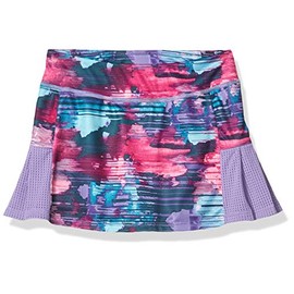 C9 Champion Falda de Rendimiento para niña, Digi Abstract Azul Marino, Medium
