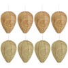 DECYOOL 8 Pack Paper Wasp Nest Decoy Hanging Wasp Nest