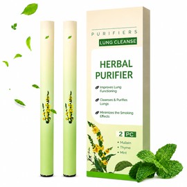 Natural Aromatherapy, Mullein Herbal Diffuser Pen, Non Electric Herbal Purifier, Natural Inhaler Stick for Breathing Ease, Herbals Diffuser Pen, Botanical Respiratory Support Pen, Gentle Formula