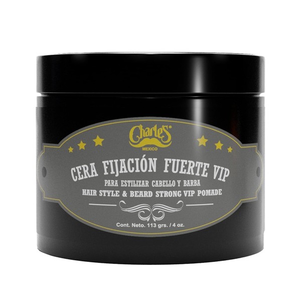 Charle's - Cera para Cabello Fijación Fuerte VIP 113g -