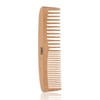 Titania Natural Beech Wood Comb - Anti-Static - 7" Long