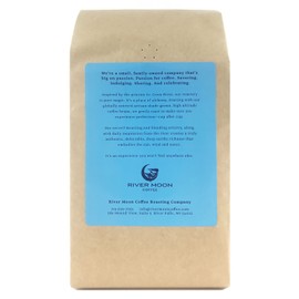 River Moon Coffee, Electric Moon High Caffeine Coffee, Whole Beans, 2 lbs., Bold, Medium Dark Roast,