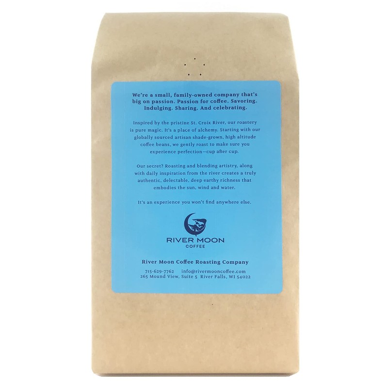 River Moon Coffee, Electric Moon High Caffeine Coffee, Whole Beans,