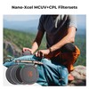 K&F Concept Filter Set, Nano X-Series Polarising Filter (CPL Filter),