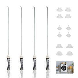 𝙐𝙥𝙜𝙧𝙖𝙙𝙚𝙙 W11171694 W11396716 Suspension Rod, Washing machine suspension rod (4PCS), for Whirlpool WTW5100HC0 WTW5105HW2 WTW5105HW0 WTW6120HW0 & for Maytag MVW6230HW2 MVW6230HW0