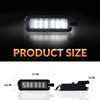 DERMOKA LED License Plate Light For 2015-2022 Dodge Charger Challenger