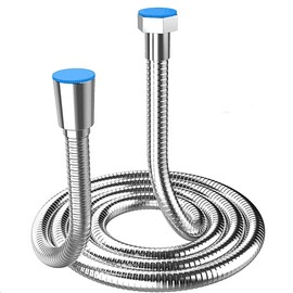 Shower hose, 1.5 m flexible stainless steel shower hose, universal, anti-twist, encryption explosion-proof hose.