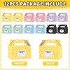 Yiaoyinnz 12Pcs Back to School Gift Boxes Composition Notebook Treat