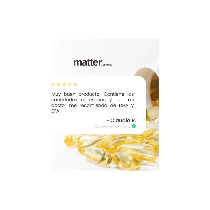 Complete Omg-3 Matter Omega 3, 640mg Epa / 370mg Dha