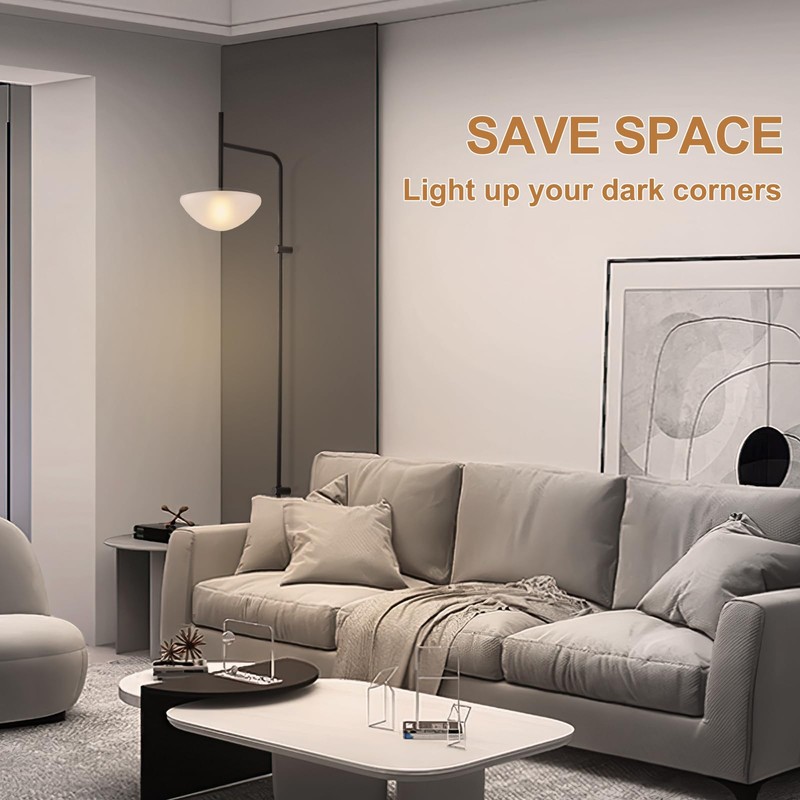 HOMLUCE Modern Plug in Wall Sconce, LED Wall Light with
