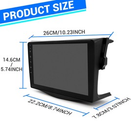 Camecho Android 13 Apple Carplay For 2006-2012 Toyota RAV4 9'' Car Stereo Radio GPS +CAM