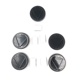 Friendswood Mercantile Small Humidifier for Cigar Humidors,Pack of Five (5),2 INCH Round Black Individually Wrapped