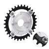 104 BCD 32T Chainring 104BCD Sprocket Adapter 32T Positive Negative