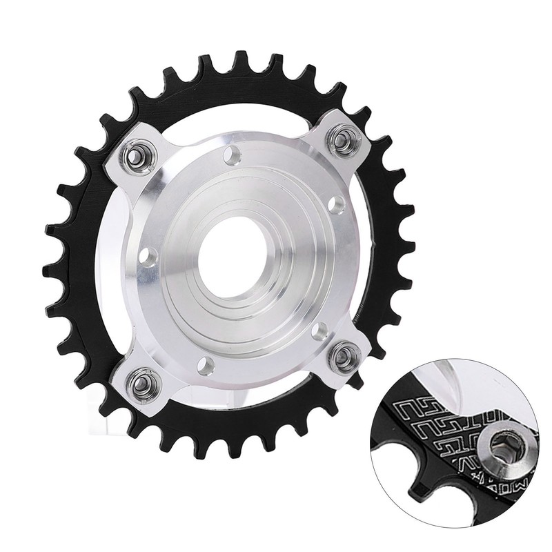 104 BCD 32T Chainring 104BCD Sprocket Adapter 32T Positive Negative