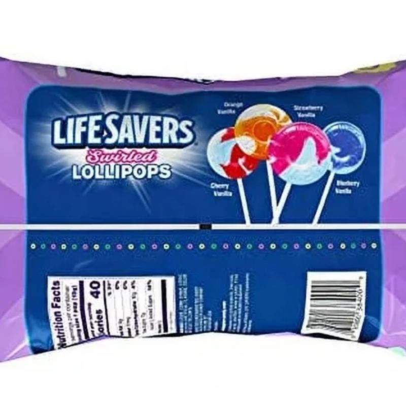 Lifesavers Swirled Lollipops 7 oz bag(2 bags)