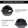 Naudamp Men's Shoulder Bag Fashion PU Leather Shoulder Bag Leisure