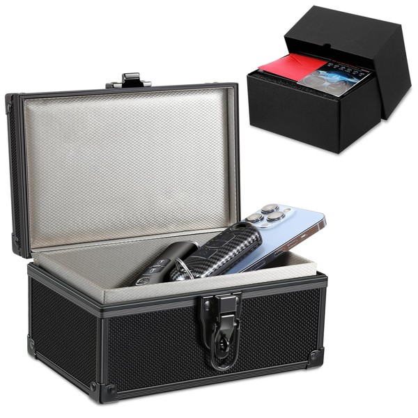 MAZACOO Faraday Car Key Box - Keyless Go Anti-Theft RFID