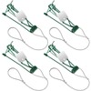 Qualirey 4 Pcs Gopher Trap with Chain Mole Vole Trap