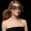 Crown Laser Cut Metal Women's Masquerade Mask Mardi Gras Mask