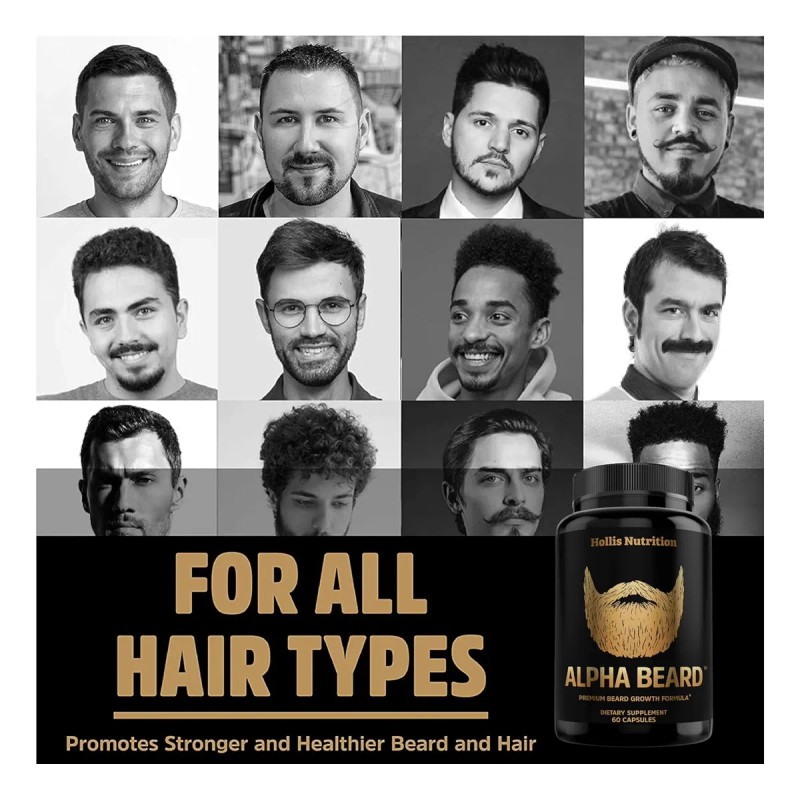 Vitaminas Alfa Para El Crecimiento De La Barba | Biotina
