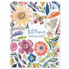 Current Embroidered Florals Bill Paying Organizer Book-9" x 12” Personal
