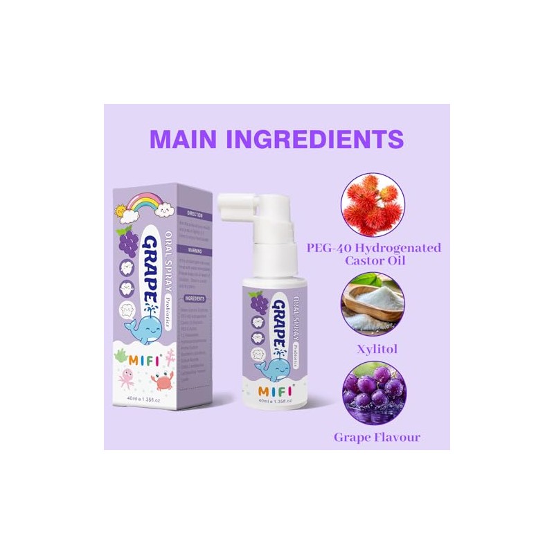 Pego Espray Bucal Niños Limpia Dientes Suavidad Refresca Aliento Instante