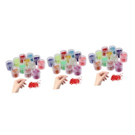 TOVINANNA Glow Dark Nail Art Sequins Color Glitter for Face Body Makeup Holographic Shine Safe for Skin for Parties Festivals