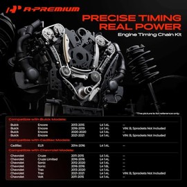 A-Premium Kit de 5 PCS. de Cadena de Distribución del Motor