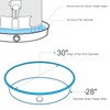Everflow AWHP28 Aluminum Water Heater Drain Pan with 1 in.