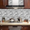 STICKGOO Thicker Design Peel and Stick Tile Backsplash, 12”×12”Stick on