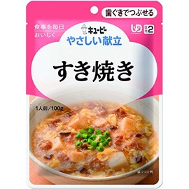 Kewpie Gentle Menu, Sukiyaki for 1 person, 3.5 oz (100 g)