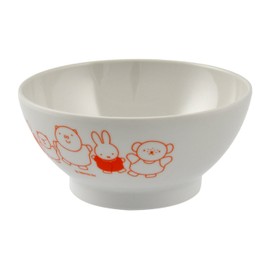Kanto Plastic Industries RMSL201 Children's Bento Series Miffy Rice Bowl (Body) CM-7P Melamine