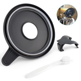 TGHongKy Pot Lid for Thermomix TM5 TM6 Lid for Vorwerk Thermomix TM6 TM5 Lid Mixing Pot Lid Accessories Pot Good Seal Includes Lid Holder and Cleaning Brush