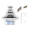 2pcs Chrome Push Button Catch Door Lock 17-25mm for Boat