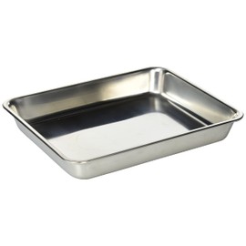 SK11 SPT-N24 Stainless Steel Parts Tray, External Dimensions 9.8 x 7.9 x 1.4 inches (248 x 200 x 36 mm), Approx. 0.4 gal (1.4 L)